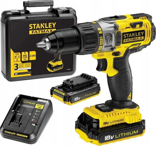 Stanley FMC625D2 tornavida matkap ucu 18 V 2x2 Ah pil