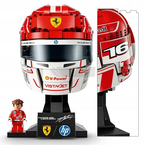 LEGO Editions 43014 Kask Charles Leclerc Ferrari F1zestaw klocków