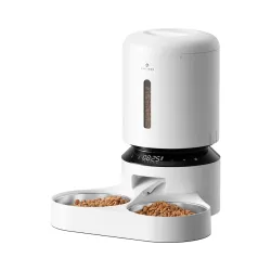 Dozownik Petlibro Granary 5l z podwójną misą Biały