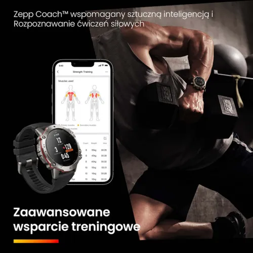 Smartwatch AMAZFIT Falcon Tytanowy