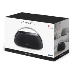 Głośnik mobilny HARMAN KARDON GO+ Play 3 Czarny