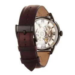 Fossil Townsman ME3098 Koyu Kahverengi / Siyah Saat