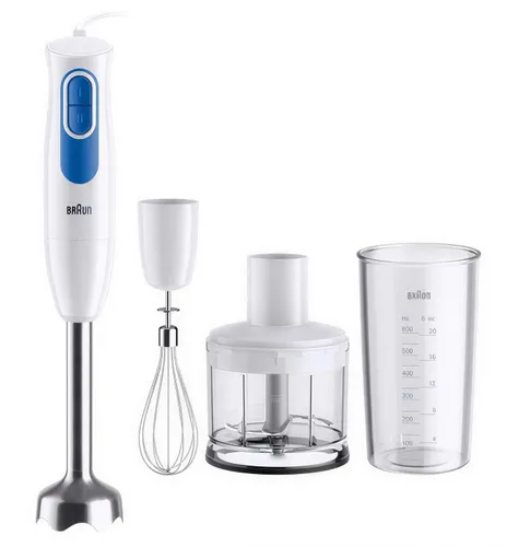 Blender BRAUN MultiQuick 2 MQ20236M Biało-niebieski