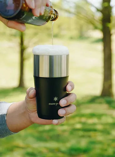 Kubek termiczny Snow Peak Shimo Tumbler 470 - black