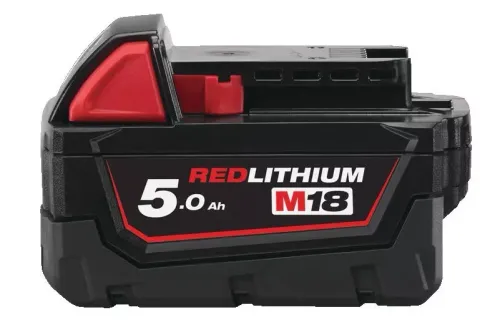 Milwaukee M12-18 şarj cihazına sahip 4 adet 5AH ve 3AH pil paketi