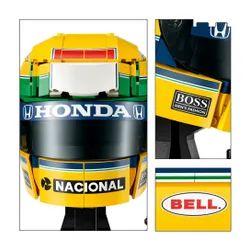 LEGO 43024 Editions Formula 1 Kask Ayrtona Senny
