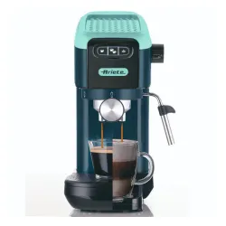 ARIETE Smart Slim Espresso 1399/17 1300 W zielony - ekspres do kawy ciśnieniowy