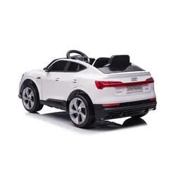 Auto Na Akumulator Dla Dziecka Audi E-Tron 4X4 LED Eva Radio MP3 Skóra