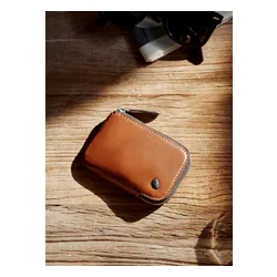 Bellroy Кожаный кошелек для карт - карамель