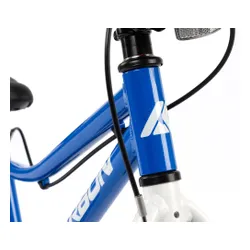Rower dziecięcy KARBON Superlight 16 cali dla chłopca Niebieski