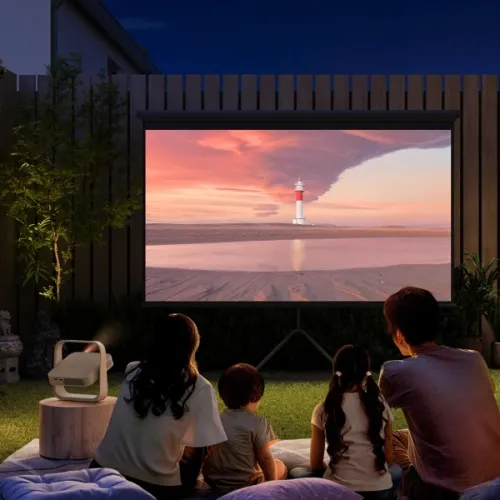 Projektor XGIMI Elfin Flip Plus Full HD (1920 x 1080), 500 ANSI lumen, Wi-Fi, Bluetooth