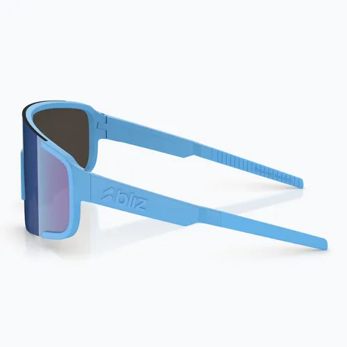 Okulary przeciwsłoneczne Bliz P003 matte blue/grey blue mirror