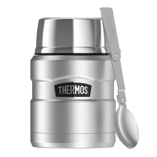 Termos na jedzenie Thermos Stainless King Food Flask 0,47 l - matte steel