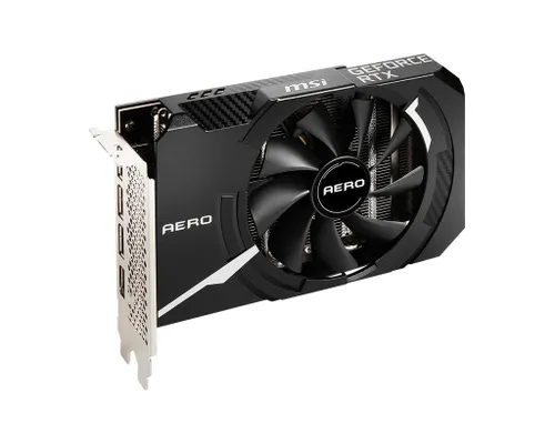 Karta graficzna MSI GeForce RTX 3050 AERO ITX OC 8GB GDDR6 128bit DLSS