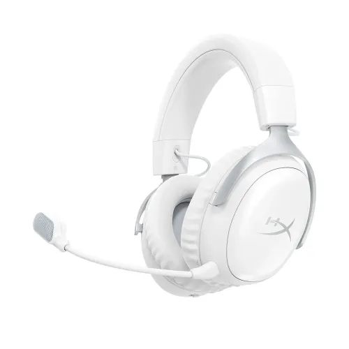 Słuchawki bezprzewodowe z mikrofonem HyperX Cloud III S Wireless Nauszne Biały