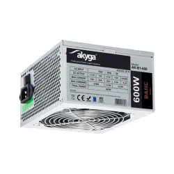 Zasilacz Akyga Basic AK-B1-600 600W Srebrny