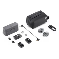 System bezprzewodowy DJI Mic 2 (2 TX + 1 RX)