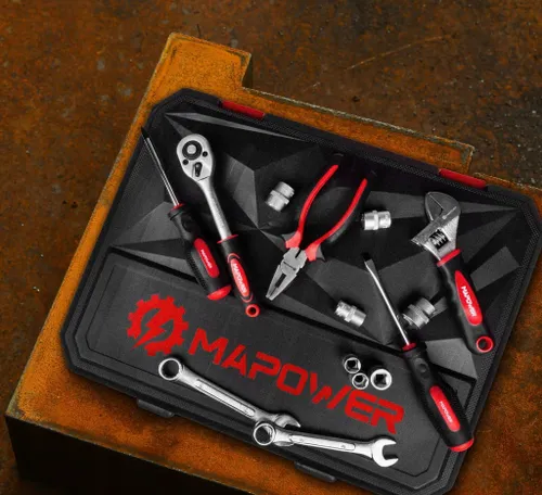 Zestaw narzędzi MAPOWER MPTS168 (168 elementów)