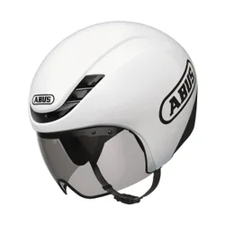 Kask rowerowy ABUS Gamechanger TT 1.1 shiny white