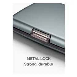 Portfel aluminiowy Ogon Design Stockholm V3 - platinium