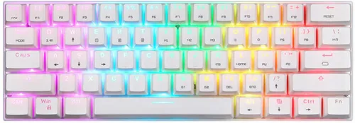 Klawiatura MOTOSPEED SK62 Blue Switch Biały