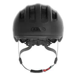 Kask rowerowy ABUS Smiley 3.0 Ace LED Velvet Czarny dla Dzieci (rozmiar M)