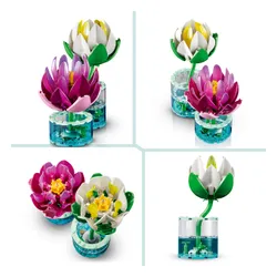 LEGO 11511 Botanicals: водяные лилии, набор кубиков 9+ цветы растения