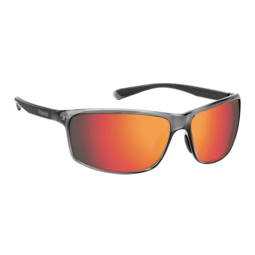 Okulary przeciwsłoneczne Polaroid PLD 7036/S grey/red multilayer polarized