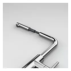 Bateria Franke Urban 2.0 L pull-out Chrom Mosiądz
