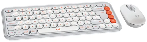 Zestaw LOGITECH POP ICON Combo Off White