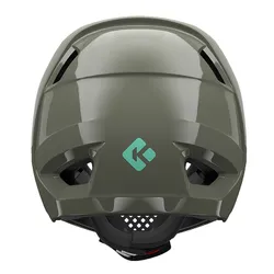 Kask rowerowy LAZER Chase KinetiCore Zielony mat Full Face (rozmiar XS)