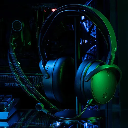 Słuchawki AUDEZE Maxwell Xbox Bezprzewodowe, Nauszne, Dźwięk przestrzenny