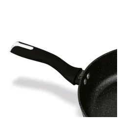 Patelnia na indukcję z pokrywką Starke Pro Celebrity Marble 28 cm