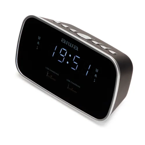 Radiobudzik Aiwa CRU-19BK Czarny