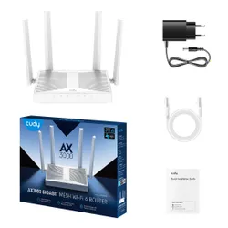 Router CUDY WR3000E 2.4 / 5 GHz (DualBand), Wi-Fi Mesh