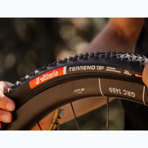Opona rowerowa Vittoria Terreno T60 G2.0 TLR Gravel Endurance 700x40c czarny