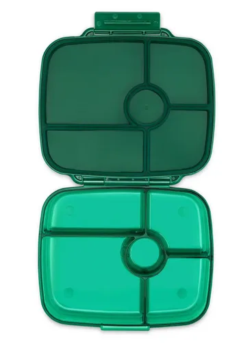 Lunchbox głęboki 5-komorowy Yumbox Go Bento Box - lima green