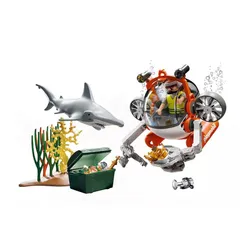 Playmobil Zestaw z figurkami 71860 Poszukiwania skarbu łodzią podwodną