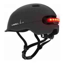 Kask LIVALL C20 Czarny z lampką (rozmiar L)
