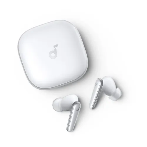 Słuchawki bezprzewodowe Soundcore Liberty 5 Dokanałowe Bluetooth 5.4 Biały