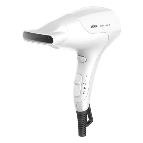 Braun Satin Hair фен 1 PowerPerfection HD180 холодный воздух 1800 Вт 2 скорости выдува 3 уровня температуры