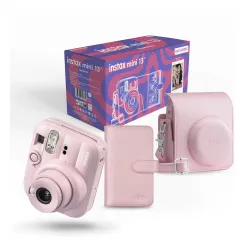 Aparat Fujifilm Instax MINI 13 + Etui + Album Różowy