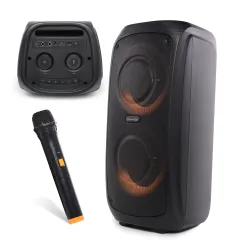 Power Audio Opticum Sound X11 Party Box 40W Bluetooth Radio FM Czarny