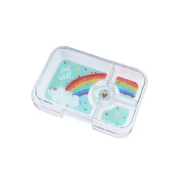 Lunchbox pojemnik na śniadanie XL Yumbox Tapas 4 - Seville purple / rainbow