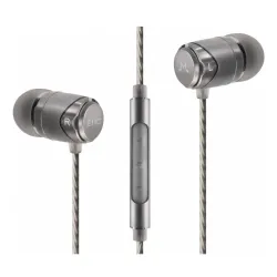 Słuchawki przewodowe SoundMAGIC E11C Dokanałowe Srebrny