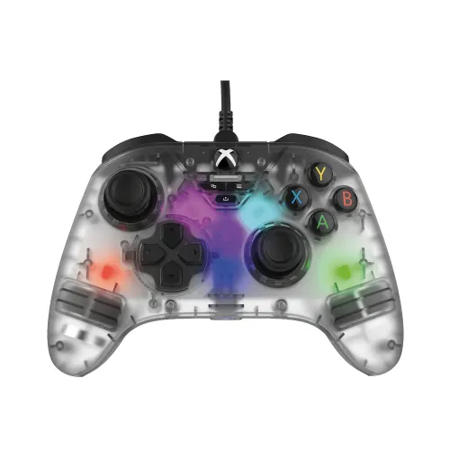 Pad Snakebyte SB922350 GAMEPAD RGB X do PC Xbox Przewodowy Przeźroczysty