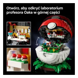 LEGO 72154 Pokémon Kultowy Pokéball z Trenerami