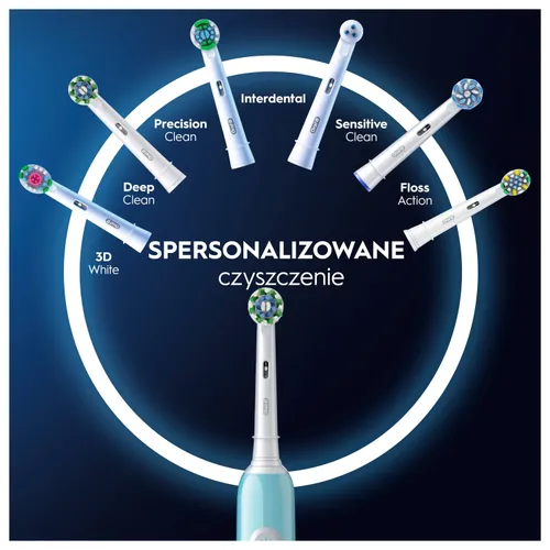 Szczoteczka rotacyjna ORAL-B Pro 1 Niebieski + Etui
