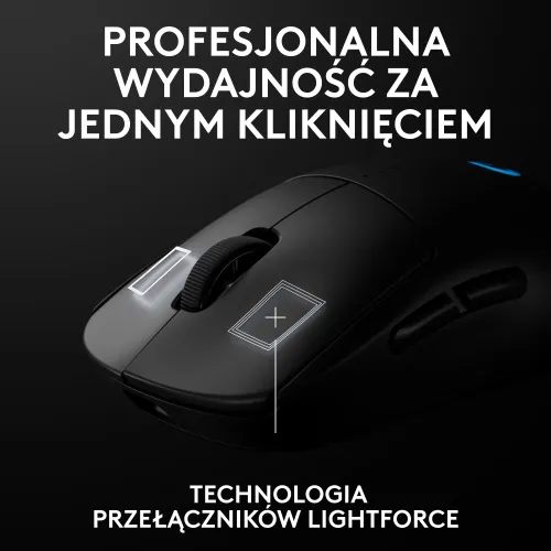 Myszka gamingowa Logitech G Pro 2 Lightspeed Czarny