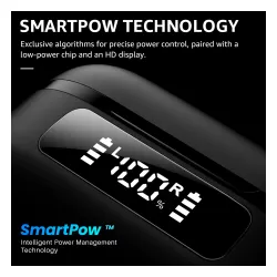 Słuchawki bezprzewodowe Tozo AeroSound Dokanałowe Bluetooth 5.3 Czarny